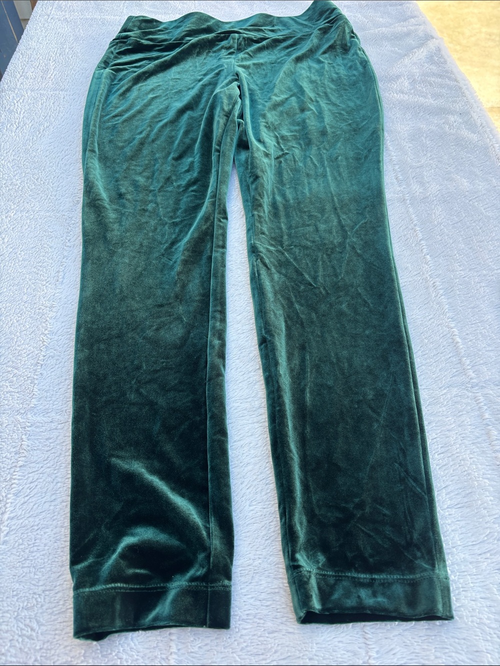 INC International Concepts Emerald Velvet Pants